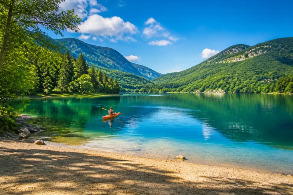 Lac dain evasion nature en kayak