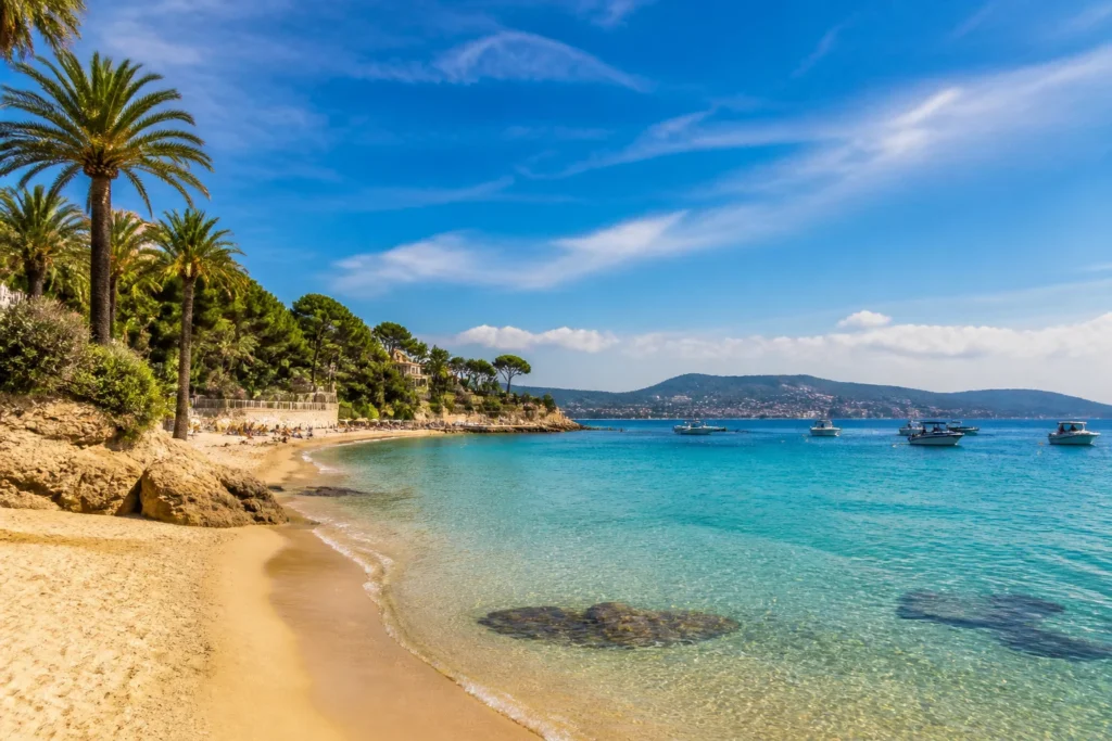 Plage de sainte maxime cote dazur