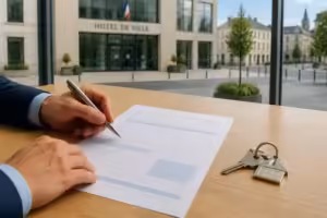 Signature dun document officiel